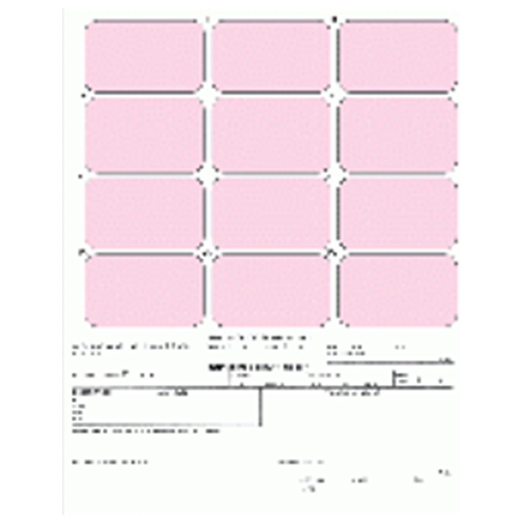 2408 ECG Mount Sheet with Triple-Column Layout