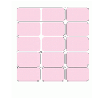 2442 ECG Mount Sheet with Split Lead Boxes and Vertical Labels