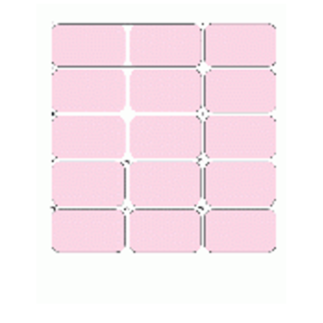 2442 ECG Mount Sheet with Split Lead Boxes and Vertical Labels