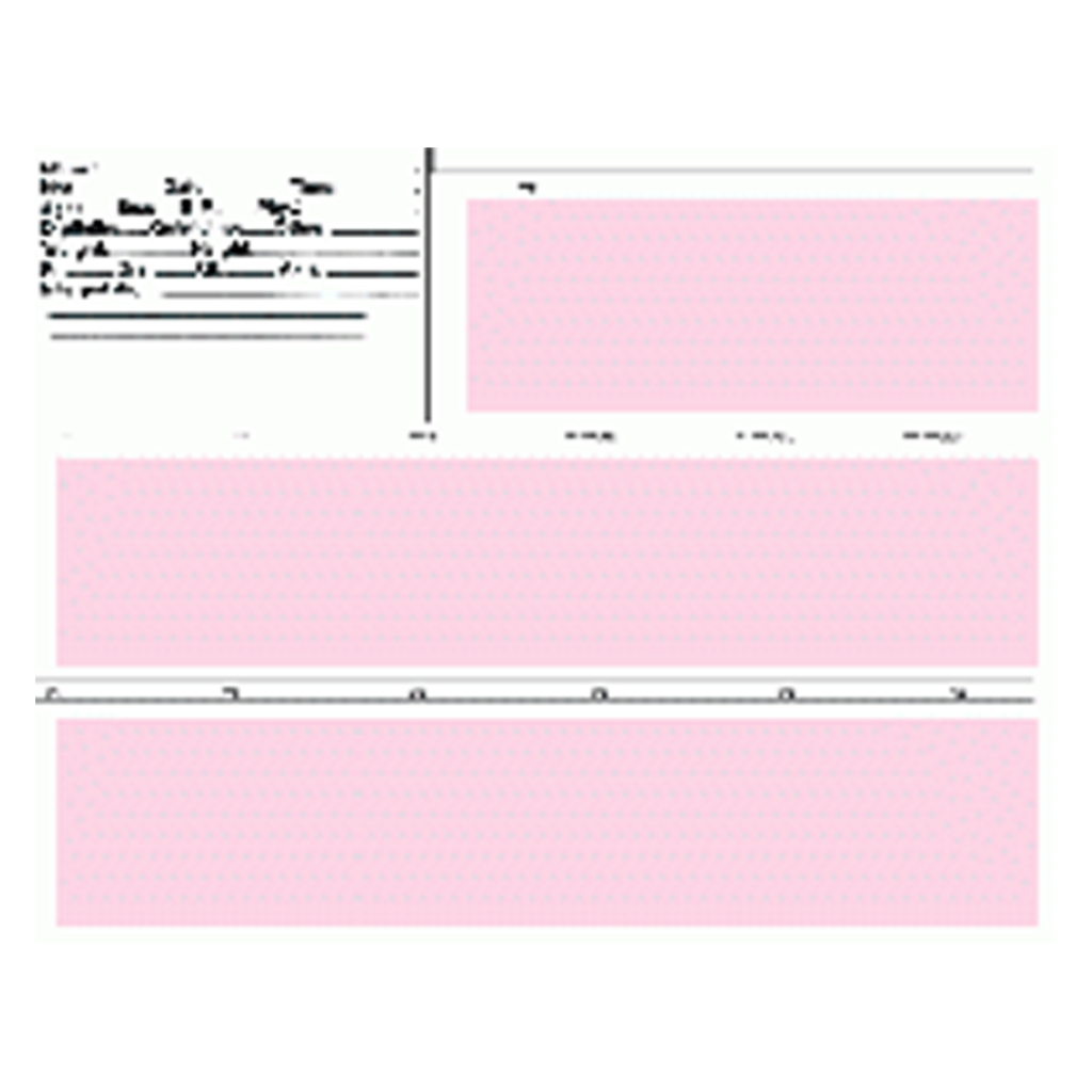 3345 ECG Mount Sheet with Pressure-Sensitive Areas