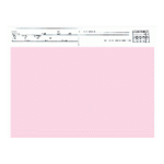 7889 ECG Mount Sheet with Large Adhesive Area